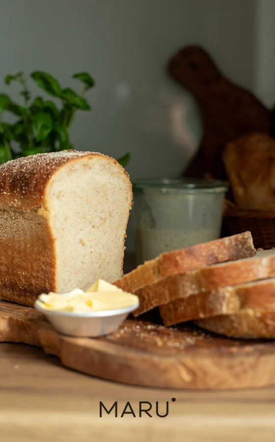 белый тостовый хлеб научим печь на наших курсах